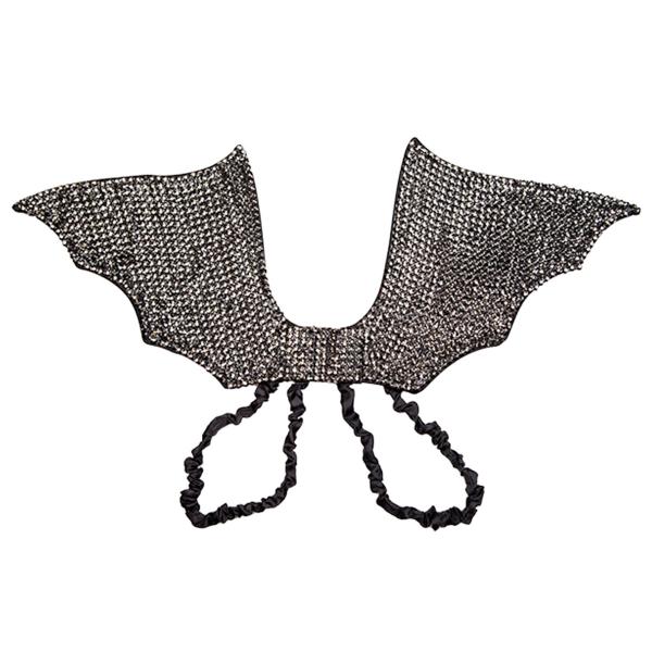 Flaggermusvinger med Strass