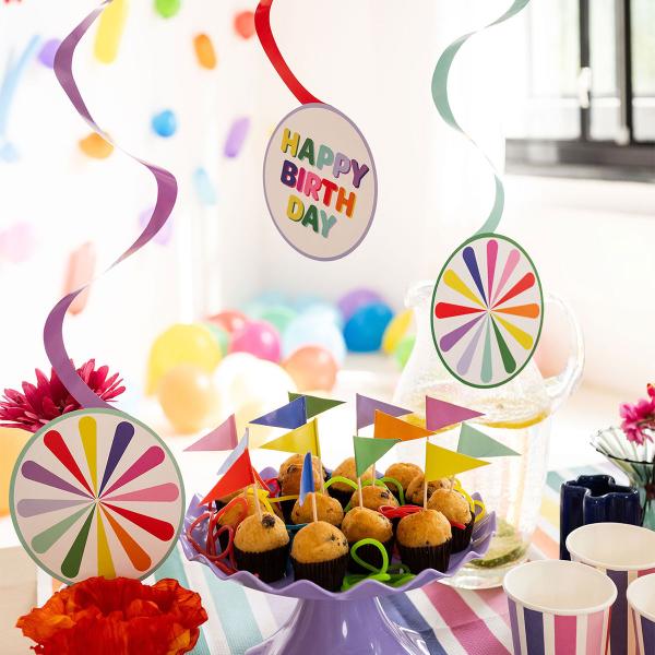 Hengende Swirls Stripetastic 6-pakning