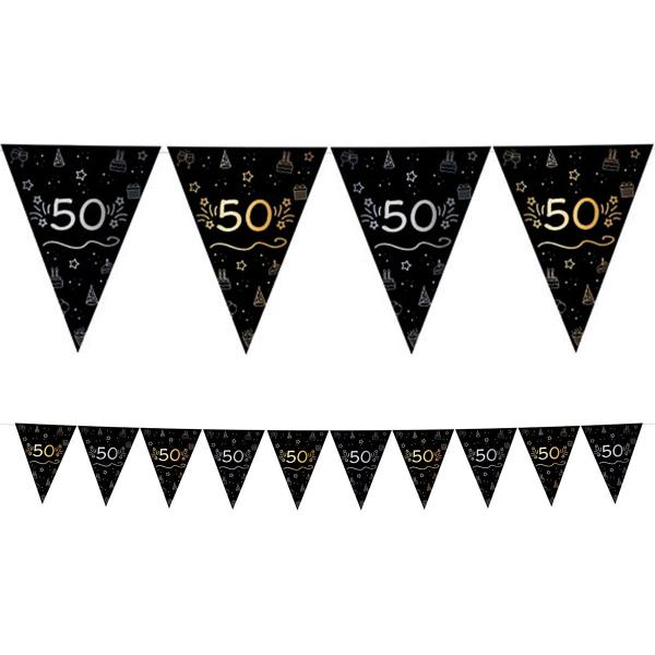 Vimpelgirlander Svart 50 år