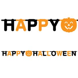 Happy Halloween Pappgirlander