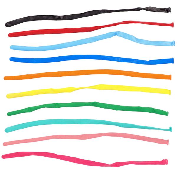 Figurballonger Fargemix Matt 5 cm