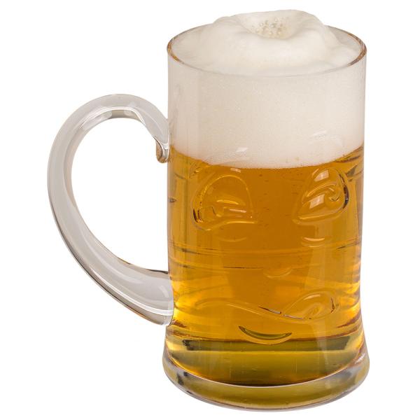 Dobbeltsidig Ølglass