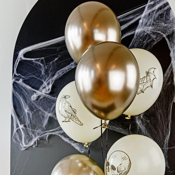 Halloween Latexballonger Mix 6-pakning