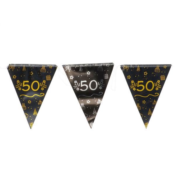 Vimpelgirlander Svart 50 år