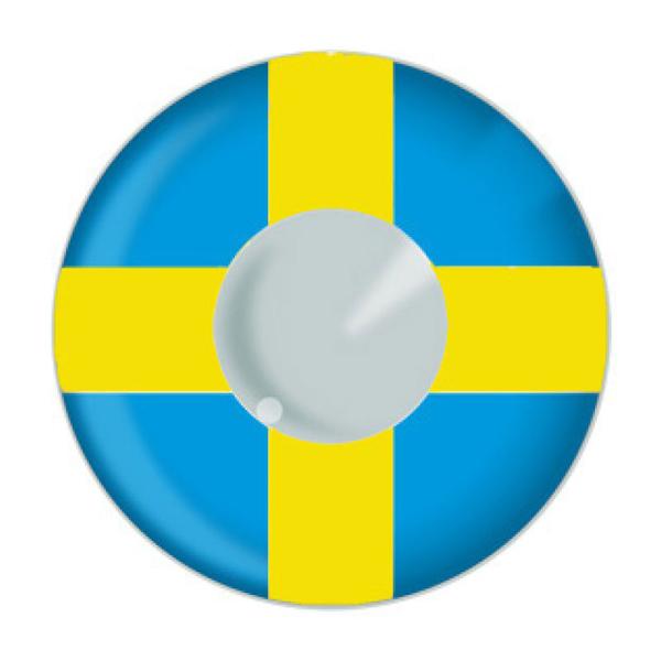 Svensk Flagg Linser