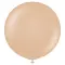 Brune Store Latexballonger Desert Sand