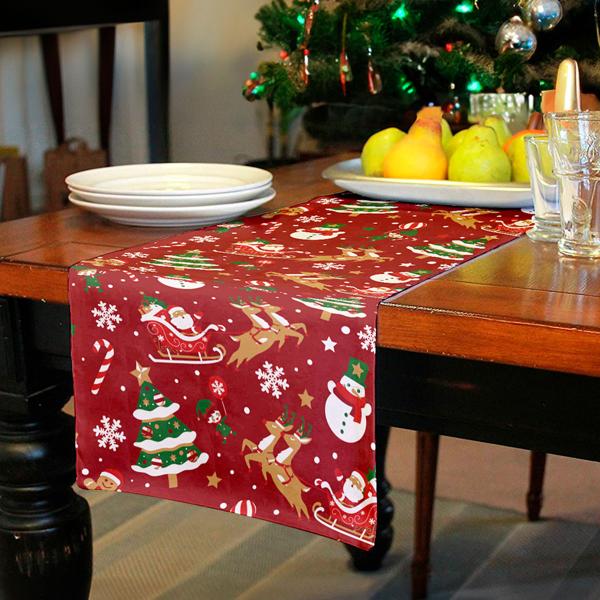 Juleløper med Julemotiv