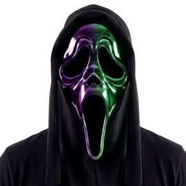 Heldekkende Maske Ghostface Iriserende