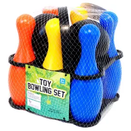 Bowlingsett Barn Fargemiks 8-pakning