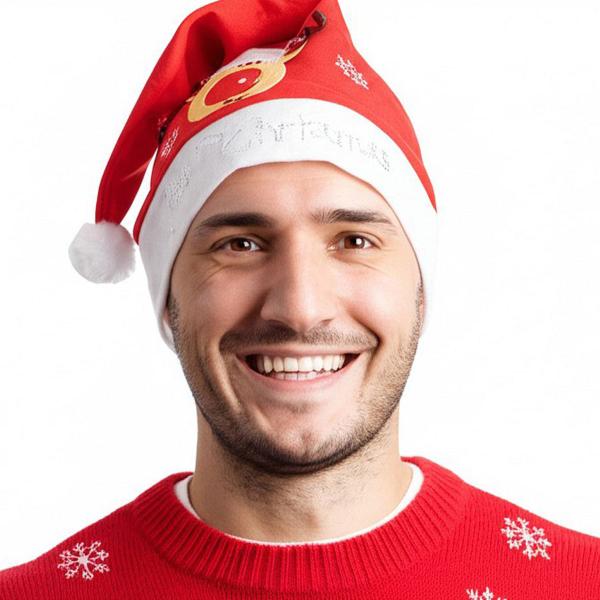 Merry Christmas Nisselue med Reinsdyr