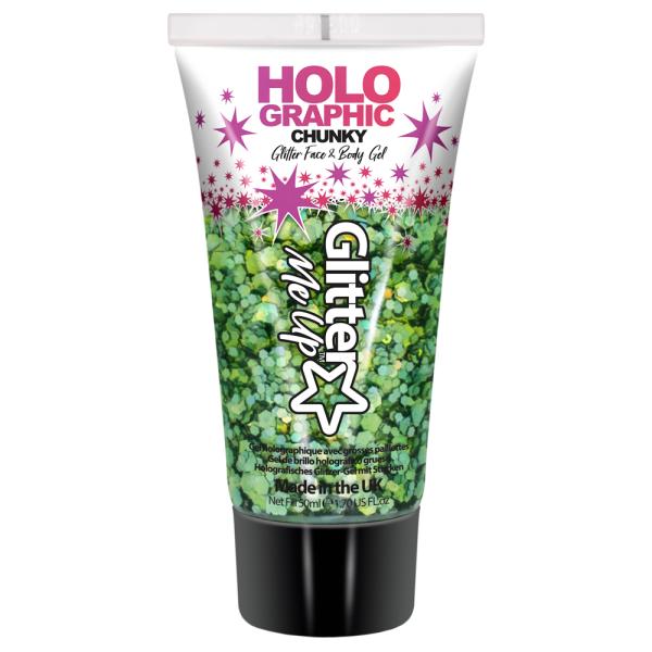 PaintGlow Chunky Glitter Gel Holografisk