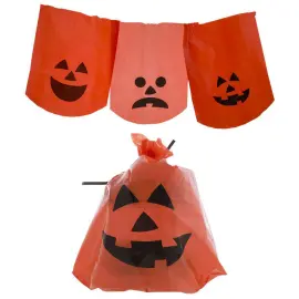 Halloween Gresskar Poser 10-pakning