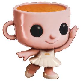 Folieballong Brainrot Ballerina Cappuccina 54 x 56 cm