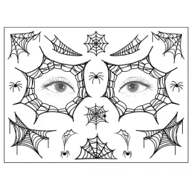 Halloween Midlertidige Tatoveringer P