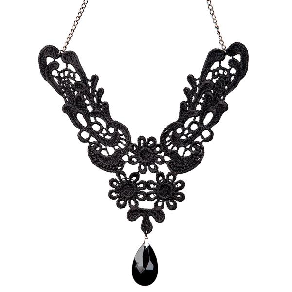 Gotisk Halskjede med Blonder