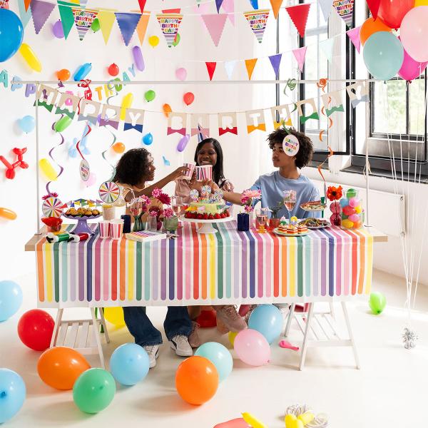 Figurballonger Mus Fargemix Matt 65 cm 4-pakning