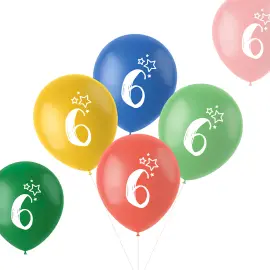 6-&aring;rs Latexballonger