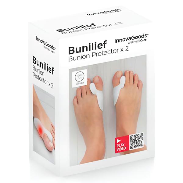 Tåbeskyttelse Silikon Hallux Valgus
