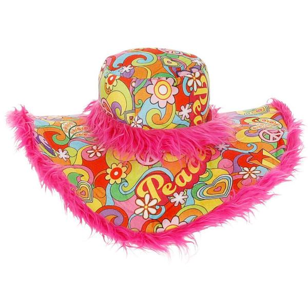 Hippie Solhatt Flerfarget