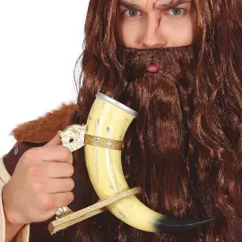 Viking Drikkehorn med Holder