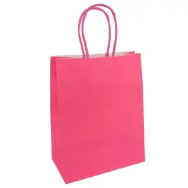 Gavepose Knallrosa 16 x 8 x 22 cm