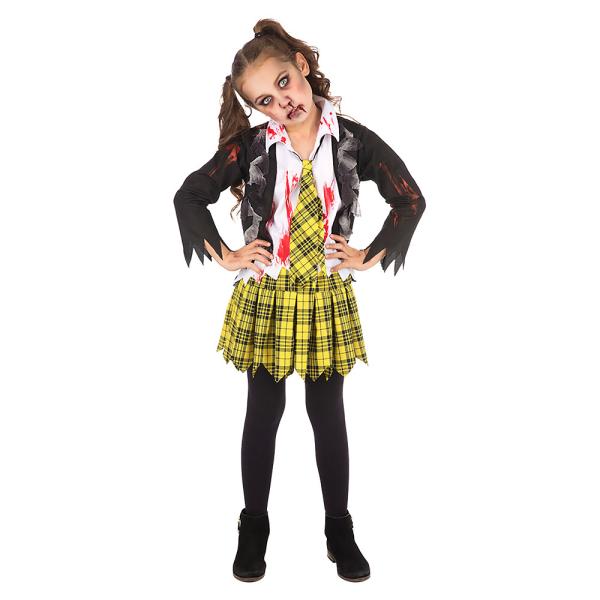 School Girl Zombie Kostyme Barn
