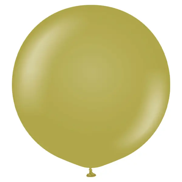 Grønne Store Latexballonger Olive