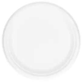 Bagasse Tallerkener Hvit 24 cm 50-pakning