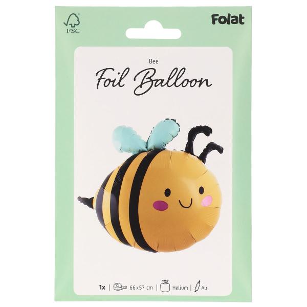Folieballong Bie 66 x 57 cm