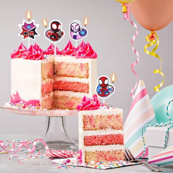 Spidey og Venner Kakelys 4-pakning