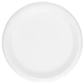 Bagasse Tallerkener Hvit 26 cm 50-pakning