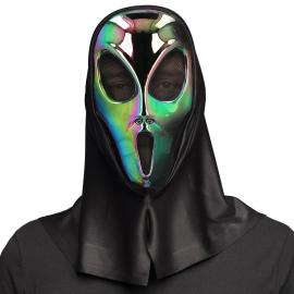 Alien Maske Iriserende Svart
