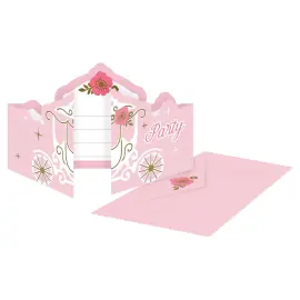 Prinsesse For En Dag Invitasjonskort