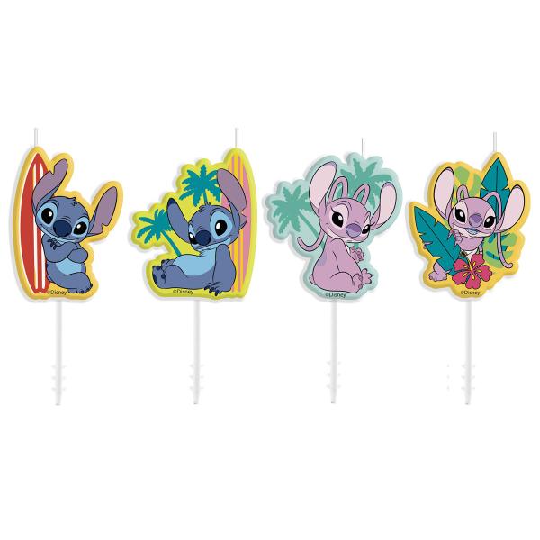 Stitch & Angel Kakelys 4-pakning