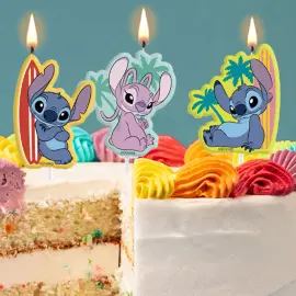 Stitch & Angel Kakelys 4-pakning