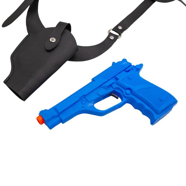 Skulderhylster med Pistol og Lomme