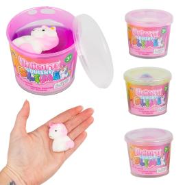 Slime i Boks med Squishy Enhj&oslash;rning 100 g 7 x 5,7 cm