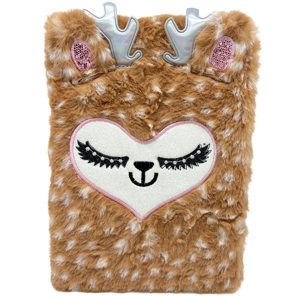 Notisblokk Fluffy Reinsdyr