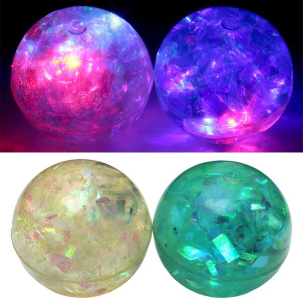 Blinkende Sprettball Neon