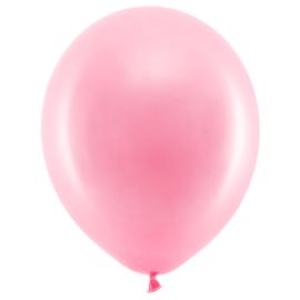 Rainbow Latexballonger Rosa 100-pakning