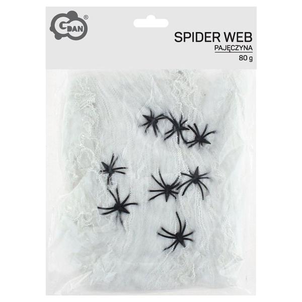 Spindelvev Hvit