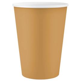 Pappkopper Matt Gull 25 cl 6-pakning