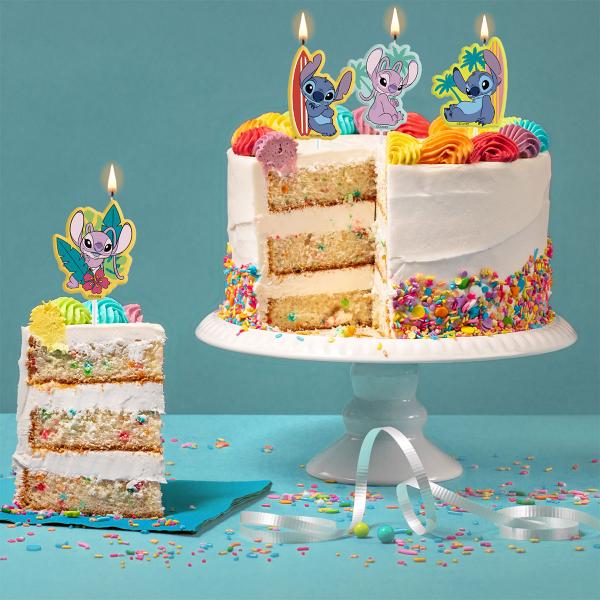 Stitch & Angel Kakelys 4-pakning