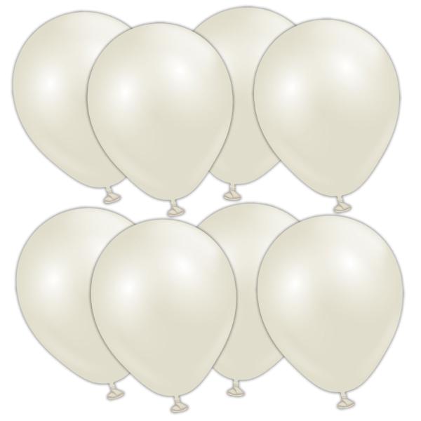 Latexballonger Elfenbenshvit 13 cm