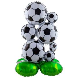 Folieballong Fotballer St&aring;ende 53 x 78 cm