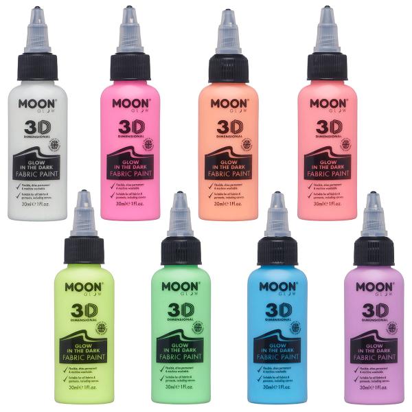 Moon Glow Selvlysende Tekstilfarge 30 ml