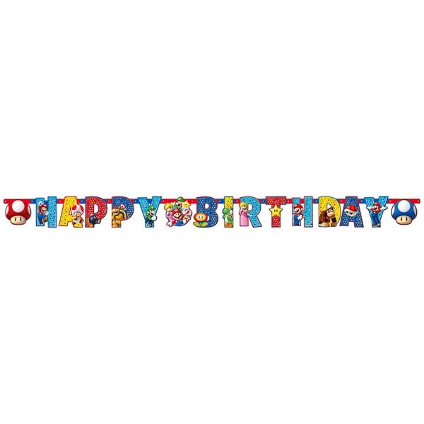 Super Mario Girlander Happy Birthday