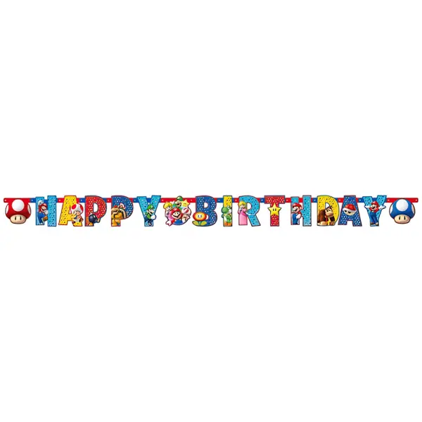 Super Mario Girlander Happy Birthday