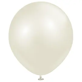 Latexballonger Elfenbenshvit 45 cm