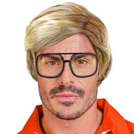 Kort Parykk med Sideskill Blond